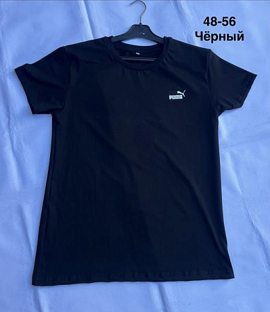 Футболка Minh MH640 black - делук