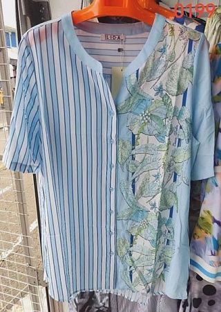 Рубашка Lida 0199 l.blue - делук