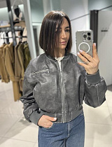 Куртка Comod 8702 grey - делук