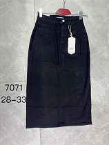 Юбка Newjeans 7071 black - делук