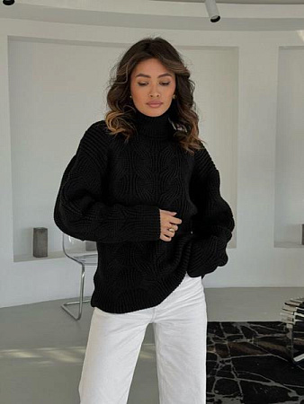 Свитер Little Secret 2222 black - делук