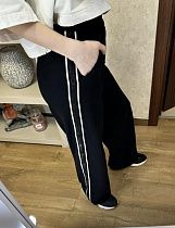 Штаны Спорт Valentina 206 black - делук