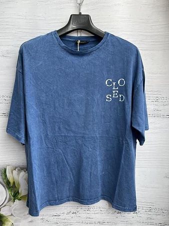 Футболка New Season 8428 blue - делук