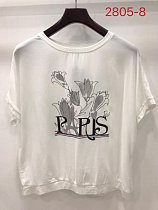 Футболка Lida 2805-8 white - делук