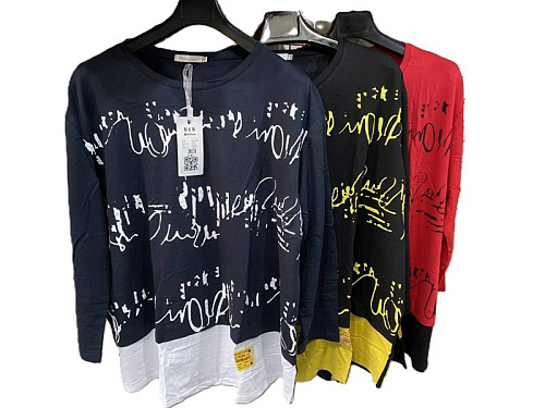 Свитер Immei 3857 black - делук