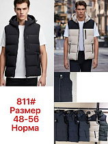 Жилетка Lina 811 black - делук