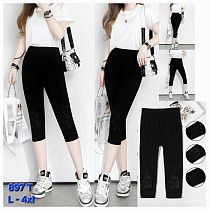 Бриджи Hoan 897 black - делук