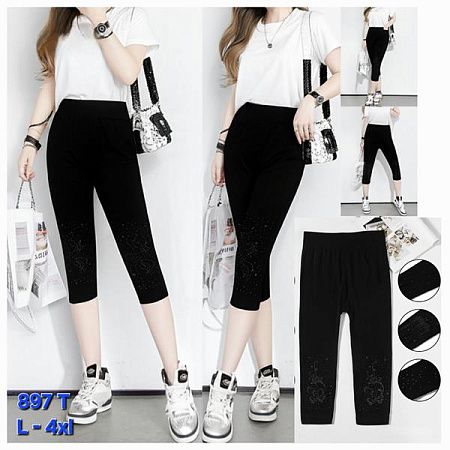 Бриджи Hoan 897 black - делук