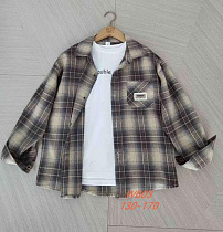 Рубашка Sunnytot W803 grey - делук