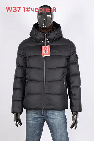 Пуховик Newe Esto W37 black - делук