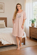 Ночнушка Trikotag T1393 beige - делук