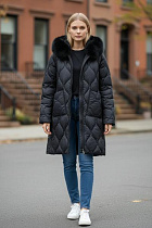 Куртка Dknsel 76725 black - делук