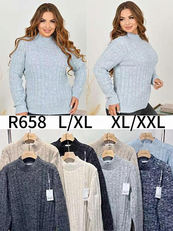 Свитер Anne-Kiss Me R658 mix - делук