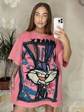 Футболка Trend 20502 pink - делук