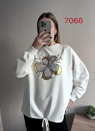 Свитер Fsn 7066 white - делук