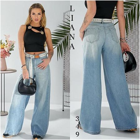 Джинсы Liana Denim 349 l.blue - делук