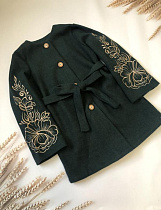 Пальто Moda School M200 green - делук