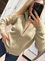 Кофта Lora LR862 beige - делук