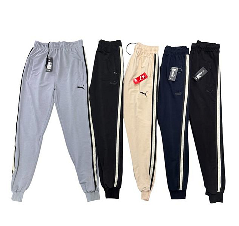 Штаны Спорт Phi Hung P241 beige - делук