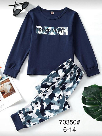 Пижама Dgmd 70350 navy Пижама Dgmd 70350 navy - делук