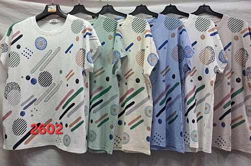 Футболка Peng 2602 mix - делук