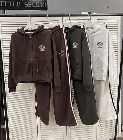 Костюм Спорт Little Secret SA8921-1 d.grey - делук