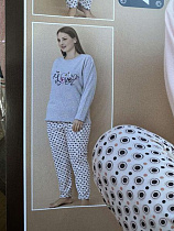 Пижама Homewear HW30 grey - делук