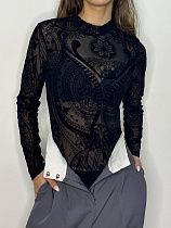 Боди Kosta 843 black - делук