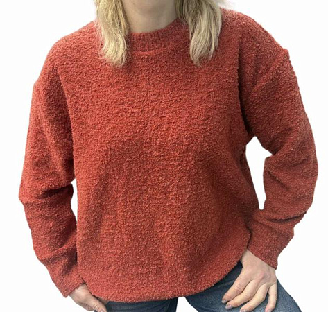 Свитер Elena&Vika 24058 terrakot - делук