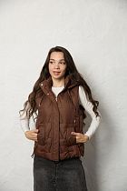 Жилетка Dgmd B480 brown - делук
