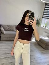 Топ S.Style 02 brown - делук