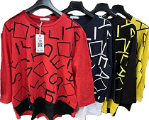 Свитер Immei 6696 black - делук