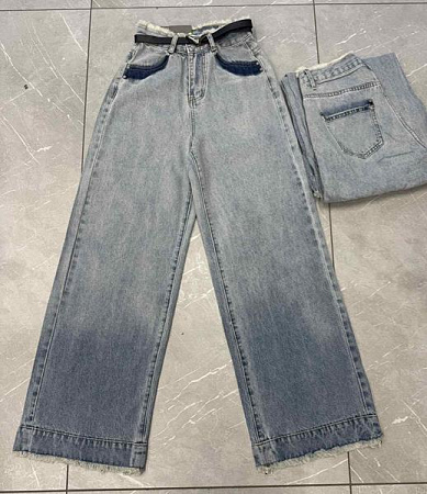 Джинсы Saint Wish P525C grey - делук