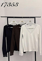 Свитер Nefertiti 17353 brown - делук