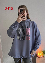 Свитер Fsn 6415 grey - делук