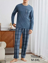 Пижама Romeo Life 70333 blue - делук