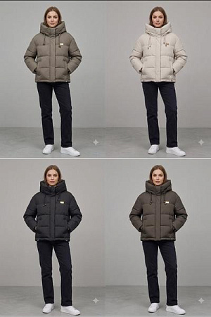 Куртка Dgmd 5633 brown - делук