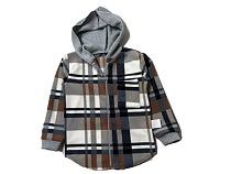 Рубашка Kir15 97 grey-brown - делук