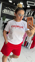 Футболка Lovekan 1650 white - делук