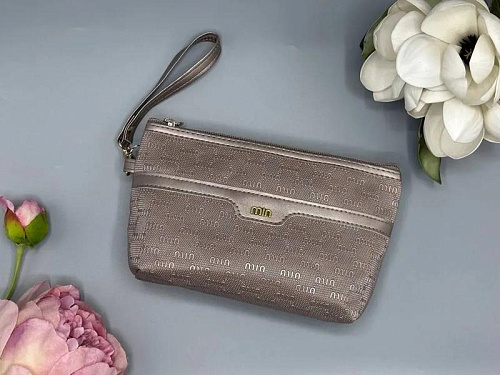 Косметичка Luna-Bag 25-597 brown - делук
