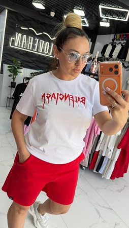 Футболка Lovekan 1650 white - делук