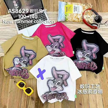 Футболка Sunnytot AS8629 pink - делук