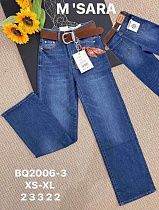 Джинсы Miss Kurry BQ2006-3 blue - делук