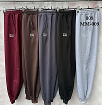 Штаны Спорт Shon S2407 wine - делук