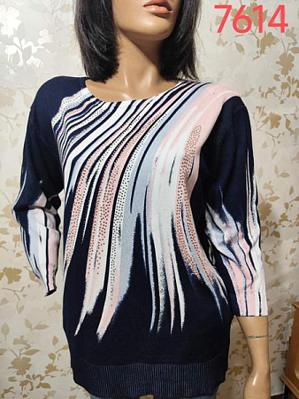 Свитер Lida 7614 navy - делук