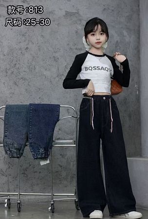 Джинсы Chicwear 813 l.blue - делук