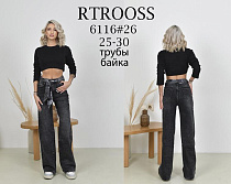 Джинсы Fangsida 6116 d.grey - делук