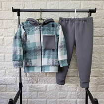 Костюм Спорт Proschenko PR464 green - делук