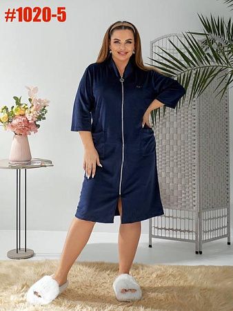 Халат Bat 1020-5 navy - делук