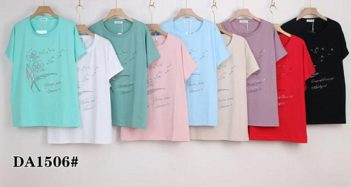Футболка Xie DA1506 mix - делук